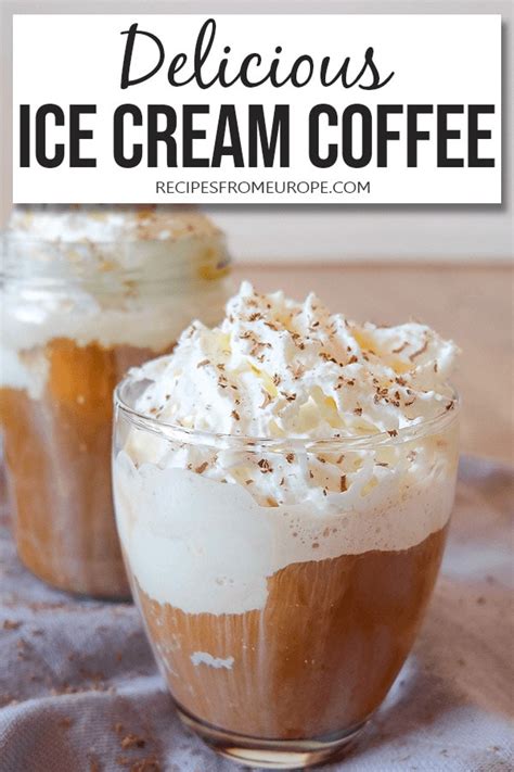 Classic Ice Cream Coffee (German Eiskaffee)